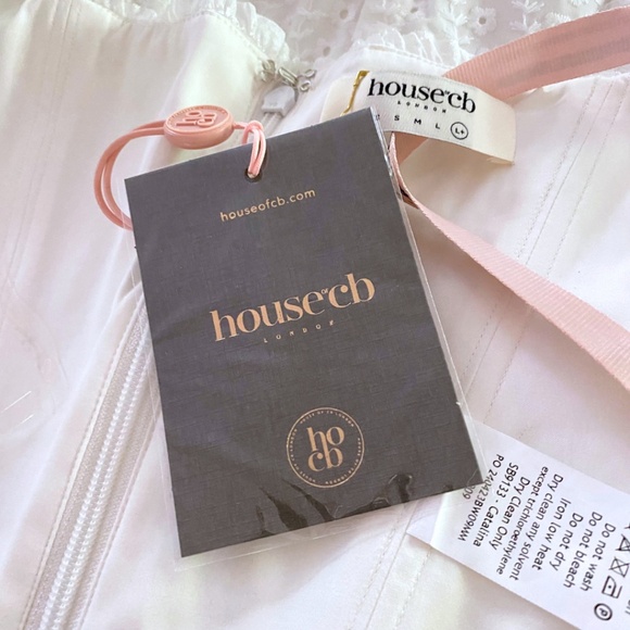 NEW House of CB Catalina Top White Large+ (XL) - Picture 15 of 17